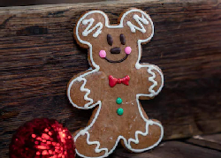Mickey-shaped Gingerbread
