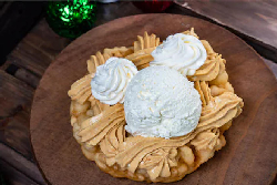 Pumpkin Cheesecake Funnel Cake
