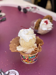 Strawberry Street Car Sundae
