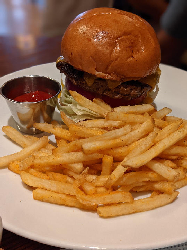 The Carnation Café Cheeseburger