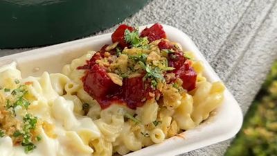 Al Pastor Mac & Cheese
