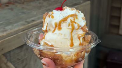 Apple Pie Sundae — photo from a ParkEats review