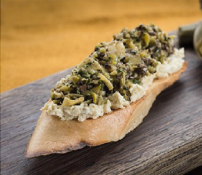 Artichoke Toast