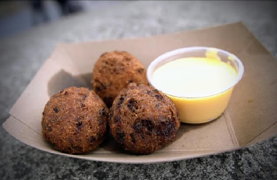 Bacon-Cheddar-Jalapeño Fritters