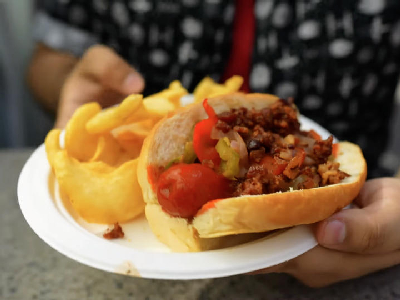 Bacon Street Dog — photo from a ParkEats review