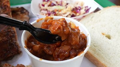 Baked Beans — photo from a ParkEats review