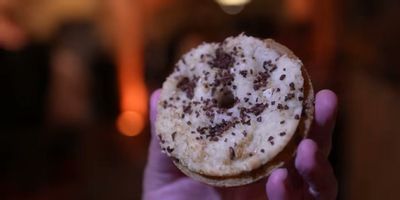 Bantha-Inspired Brown Butter Chocolate Chip and Coconut Cookie — photo from a ParkEats review