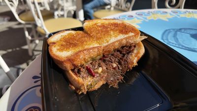 Beef Birria Toasted Cheese 