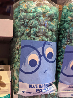 Blue Raspberry Popcorn