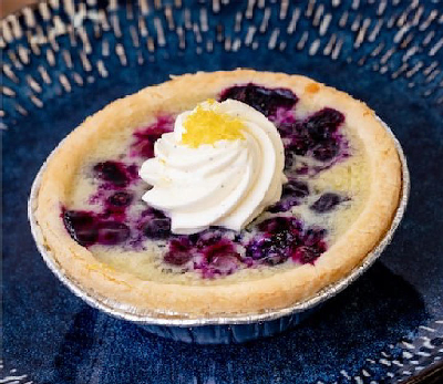 Blueberry-Buttermilk Pie
