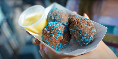 Blueberry Fritters  — photo from a ParkEats review