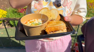 BooGogi Beef Toasted with Corn Cheese Soup