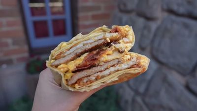 Breakfast Fantasyland Faire Fold — photo from a ParkEats review
