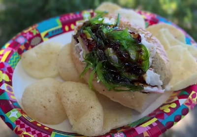 California Roll Sandwich — photo from a ParkEats review