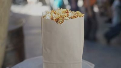 Caramel Apple Popped Grains — photo from a ParkEats review