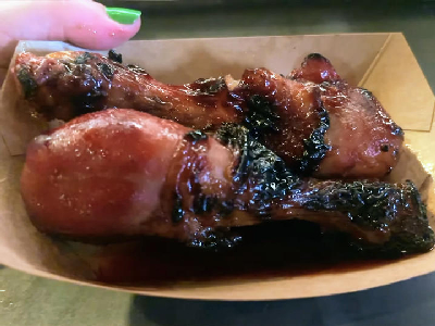 Char Siu Chicken Drumsticks — photo from a ParkEats review