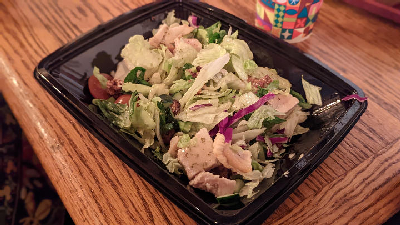  Chef's Chicken Chopped Salad — photo from a ParkEats review