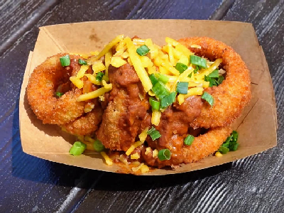 Chili Cheese Onion Rings  — photo from a ParkEats review