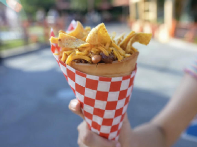 Chili Cone Queso — photo from a ParkEats review