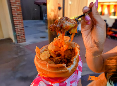Chili Cone Queso — photo from a ParkEats review