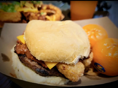 Chili Mac Cheeseburger  — photo from a ParkEats review