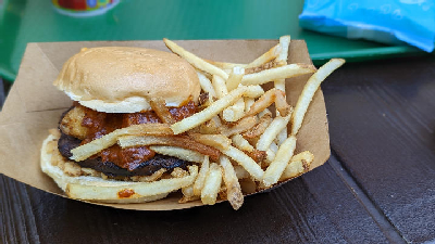 Chili Mac Cheeseburger  — photo from a ParkEats review
