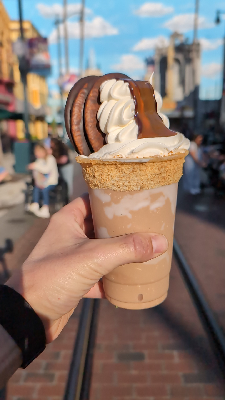 Chocolate Marshmallow Cookie Shake — photo from a ParkEats review