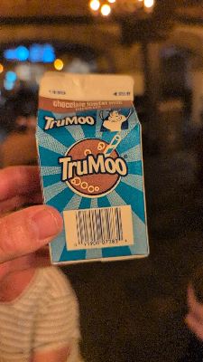 Chocolate Milk  — photo from a ParkEats review