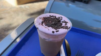 Chocolate-Raspberry Cold Brew — photo from a ParkEats review