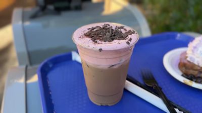 Chocolate-Raspberry Cold Brew — photo from a ParkEats review