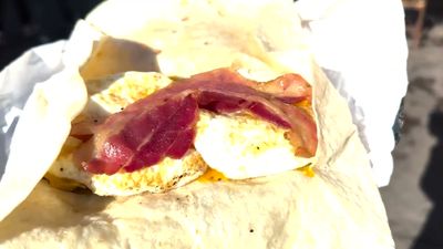 Classic Breakfast Burrito — photo from a ParkEats review