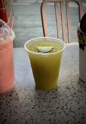 Cucumber-Basil Lemonade  — photo from a ParkEats review