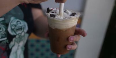 Darth by Chocolate Cold Brew — photo from a ParkEats review