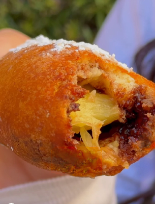 Deep-fried Pineapple — photo from a ParkEats review