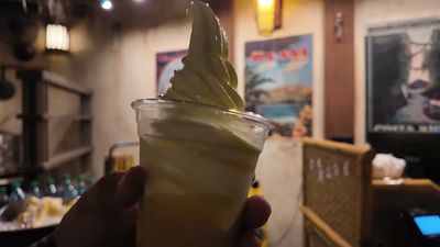 DOLE Whip Float — photo from a ParkEats review