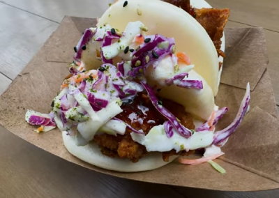 Fried Chicken Baos — photo from a ParkEats review