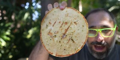 Garlic Naan — photo from a ParkEats review