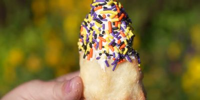Halloween Matterhorn Macaroon