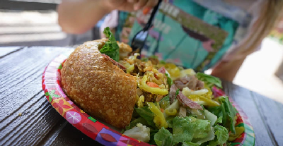 Harbour Muffuletta Salad  — photo from a ParkEats review