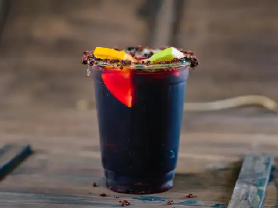 Hibiscus Sangria — photo from a ParkEats review