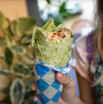 Hoppin' John Impossible™ Royal Wrap  — photo from a ParkEats review