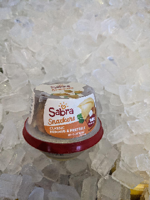 Hummus and Pretzels