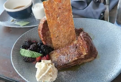 Indulgent French Toast — photo from a ParkEats review
