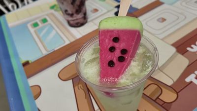 Lime Ice Block Drink