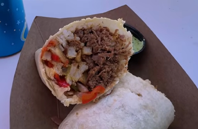 Lomo Saltado Burrito — photo from a ParkEats review