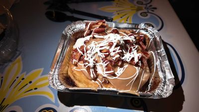 Maple Bacon Cinnamon Roll