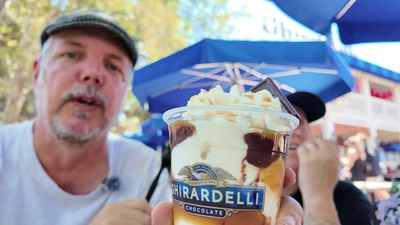 Ocean Beach Sea Salt Caramel Sundae — photo from a ParkEats review