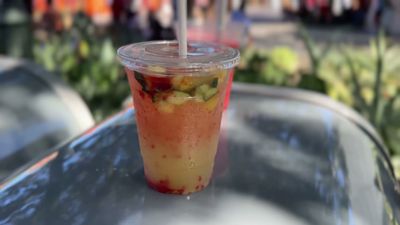 Pineapple-Cucumber Agua Fresca — photo from a ParkEats review
