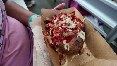 Pizza Girls Baked Potato