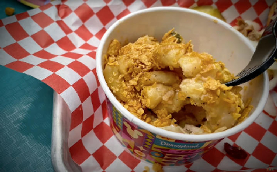 Poblano Mac & Cheese — photo from a ParkEats review